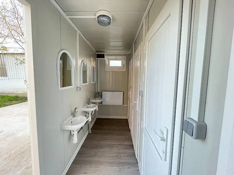 sanitary container, 6 x (toilet + sink) 240×600 sanitary container, 6 x (toilet + sink) 240×600