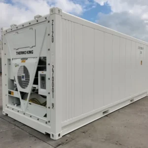 20ft shipping container domestic reefer white new back corner right.webp