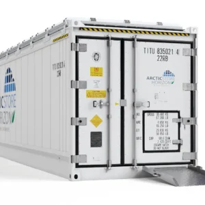 40ft arcticstore horizon frontview with solar panels.webp